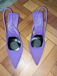 Zara Purple Heels