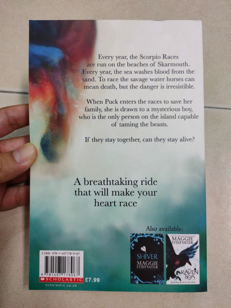 [100% Original] The Scorpio Races by Maggie Stiefvater (YA > Fantasy ...