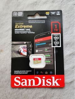 1TB SanDisk Extreme A2 Micro SDXC 190MB/s for Steam Deck, ROG Ally, Nintendo Switch