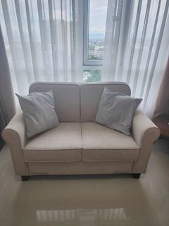 2 Seater/ Loveseat Sofa/Couch - Mandaue Foam