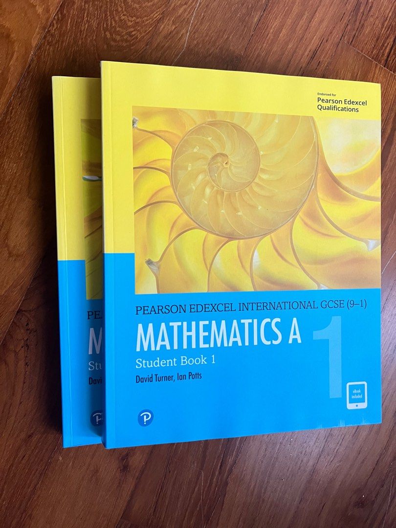 2 Pearson igcse Edexcel maths books, Hobbies & Toys, Books & Magazines ...