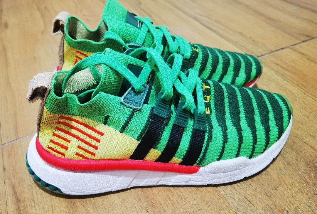 7.5UK Dragon Ball Z x EQT Support Mid ADV Primeknit Shenron Men s Fashion Footwear Sneakers on Carousell