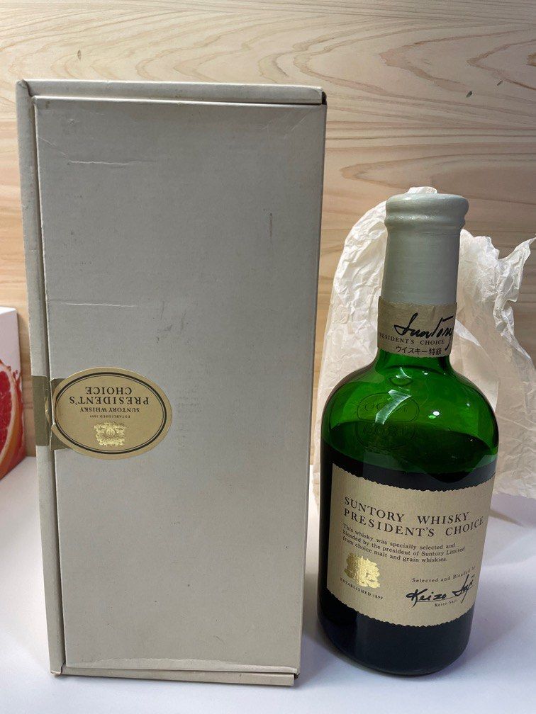 Suntory President's Choice Whisky 未開封 Suntory President's Choice 90th Anniversary of Keizo Saji Ceramic