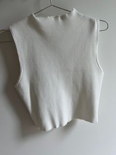 百搭白色針織背心 white Top64221970486274110