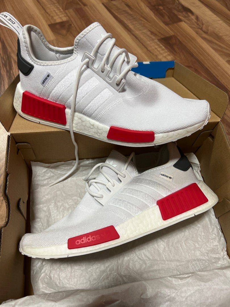 Nmd r1 off white red on sale