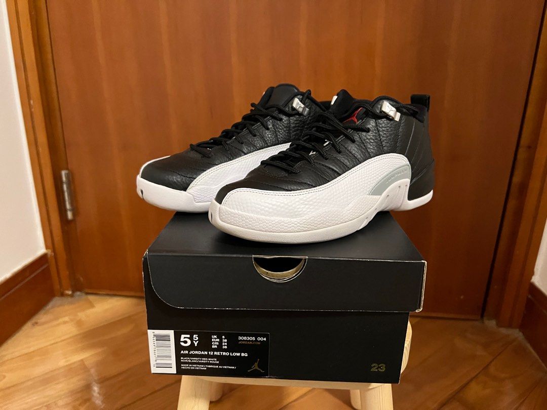 Air Jordan 12 Retro Low BG suitable for women Carousell