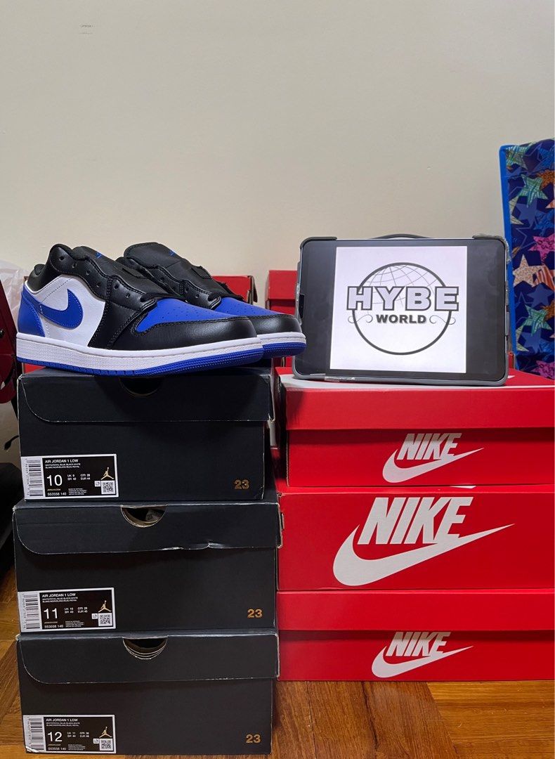 Jordan AJ1 low Alternate Royal Toe