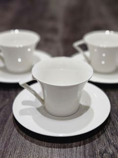 Arte'Chine by Topchoice Coffee/Tea Cups (Set of 3)
