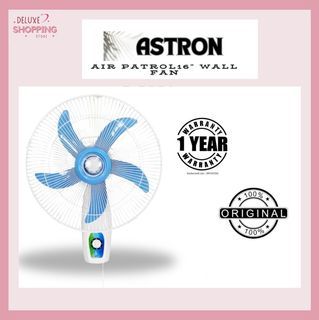 ASTRON AIR PATROL 16" WALL FAN/WALL FAN/ELECTRIC FAN