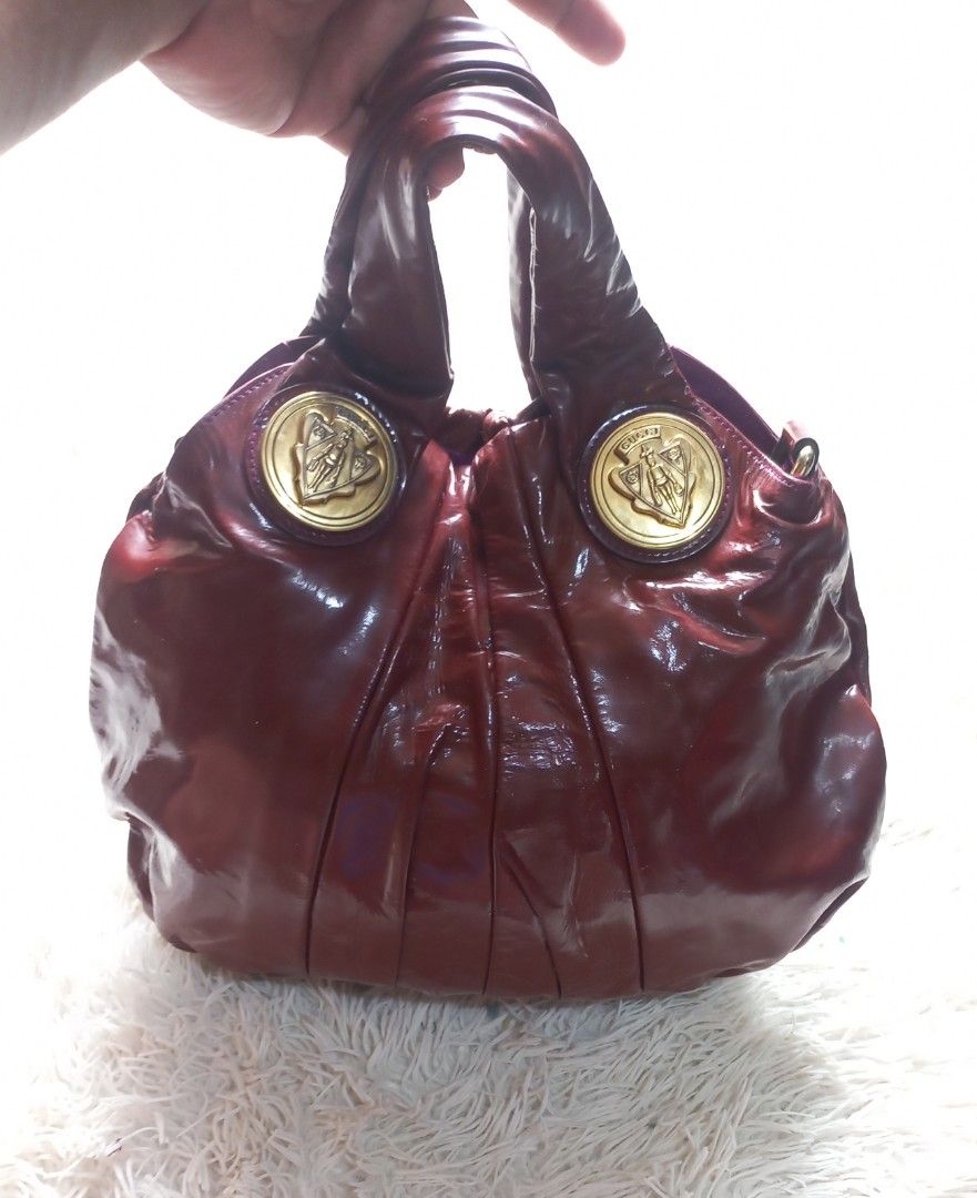 Authentic gucci hysteria hobo hand bag
