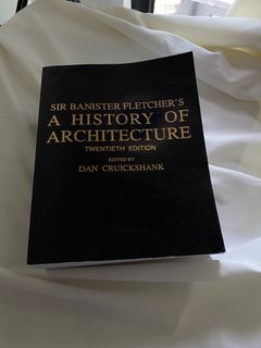 AUTHENTIC SIR BANISTER FLETCHER'S A HISTORY OF ARCHITECTURE 20th ED BY DAN CRUICKSHANK