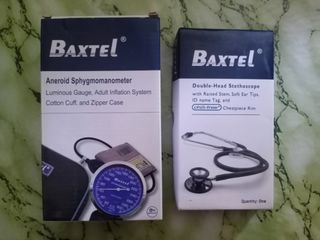 Baxtel Sphygmomanometer and Stethoscope set