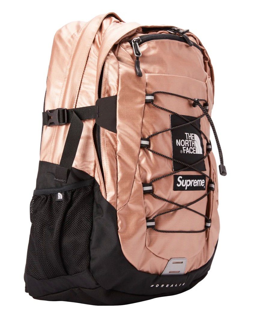 Rose gold supreme north face top
