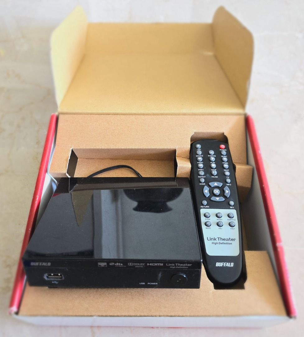 BUFFALO メディアプレイヤー LinkTheater LT-V100（Amazon