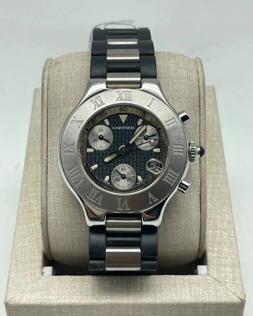 Cartier chronoscaph 2424 cheap