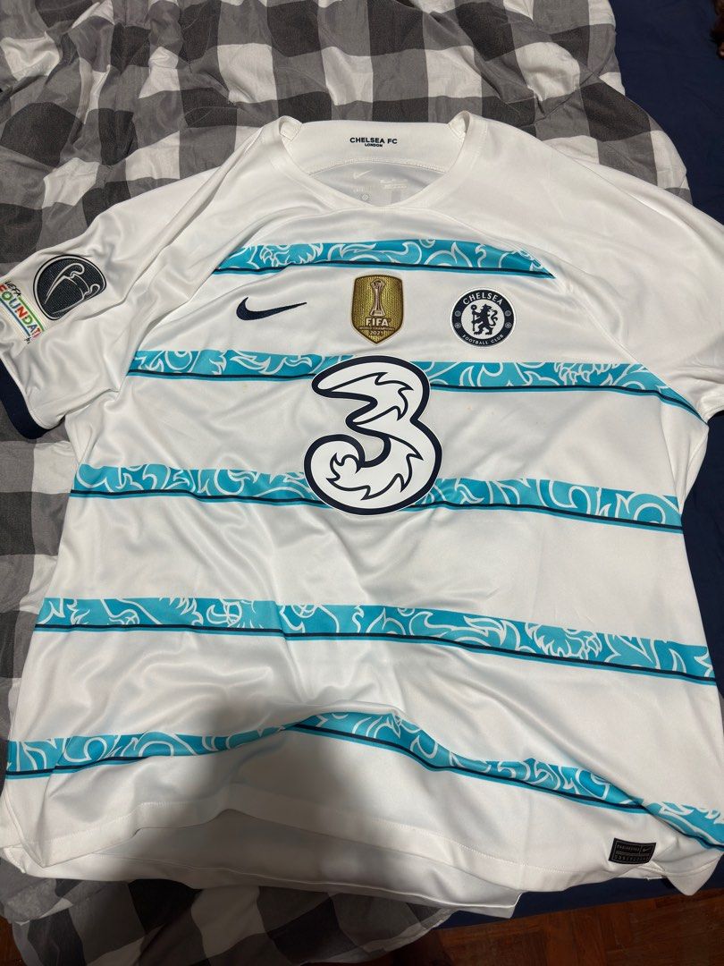 Chelsea 22/23 3rd away jersey with Pulisic, Men's Fashion