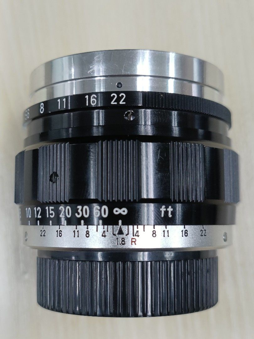 CHIYODA KOGAKU SUPER ROKKOR 5cm F1.8[美品] 〓 CHIYODA KOGAKU (千代田光学精工) SUPER ROKKOR 5cm/f1.8（L39）