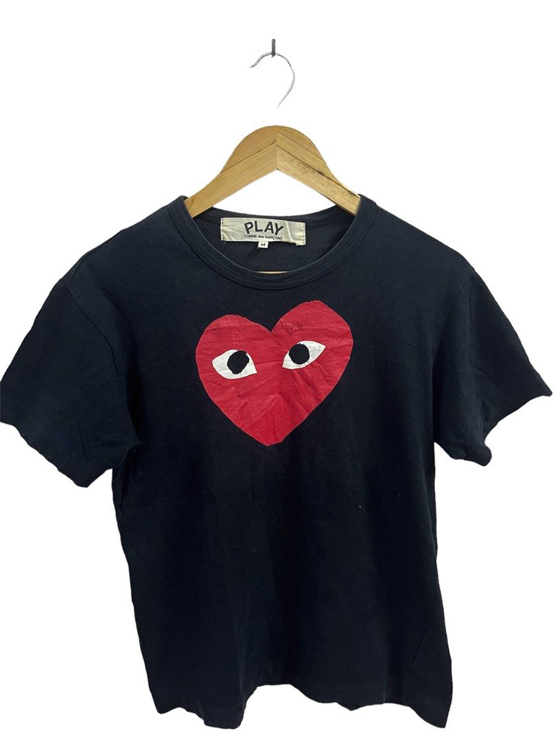 Comme Des Garcon Tshirt Women s Fashion Tops Shirts on Carousell