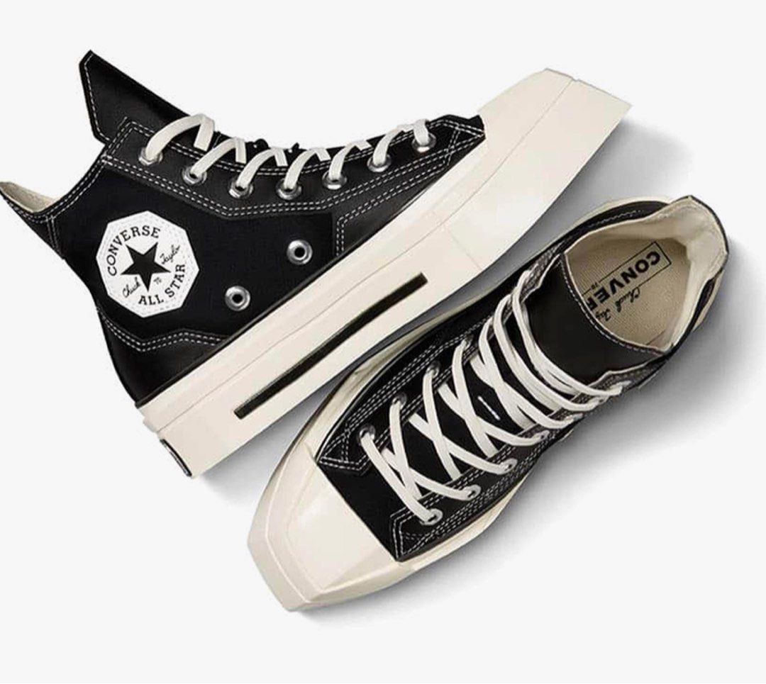 Unisex Converse 70 De Luxe (Category: Sneakers) located in Manila. Submitted by dgooodstuff (Listing ID 1305612056, Image 1). Description: Chuck 70 De Luxe Squared With box Unisex 7.5 mens, 9.5 womens, Eur 41, 26cm RFS: Never used Last price posted.