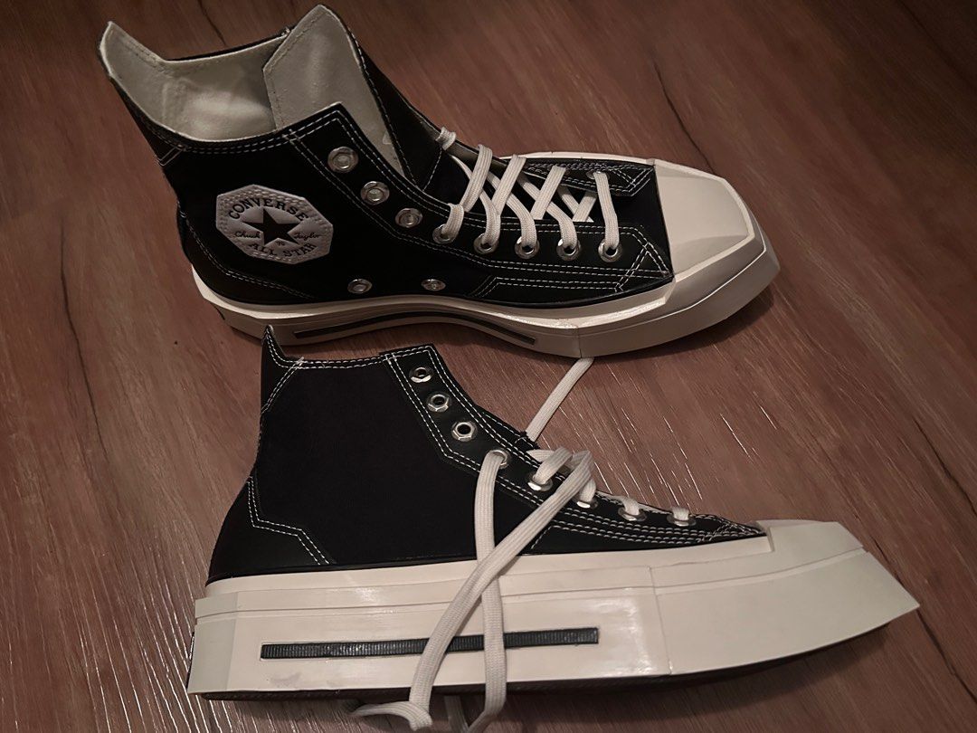 Unisex Converse 70 De Luxe (Category: Sneakers) located in Manila. Submitted by dgooodstuff (Listing ID 1305612056, Image 2). Description: Chuck 70 De Luxe Squared With box Unisex 7.5 mens, 9.5 womens, Eur 41, 26cm RFS: Never used Last price posted.