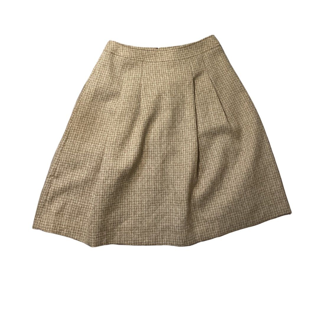 Cute Vintage Beige Skirt Women s Fashion Bottoms Skirts on Carousell
