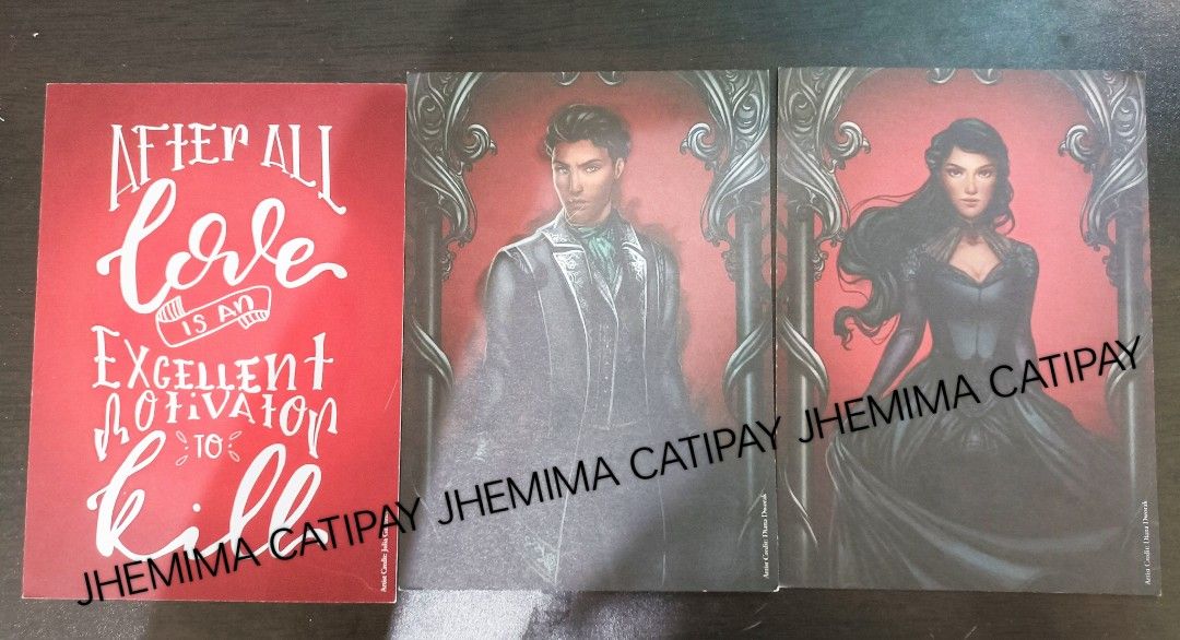 Fairyloot The Shadows Between Us Character Postcards (Category: Storybooks) located in Pagadian. Submitted by maiming (Listing ID 1305496610, Image 1). Description: brand new.