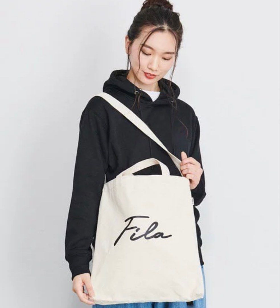 Fila two way tote bag deals