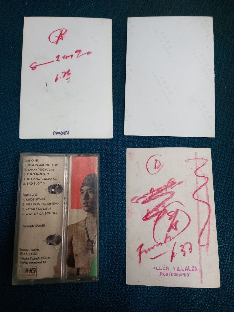 FRANCIS M (Category: CDs & DVDs) located in Muntinlupa City. Submitted by voltlovebird (Listing ID 1305536756, Image 2). Description: sale plus sf.. original cassette tape (copyright 1993). original photos with one signed..