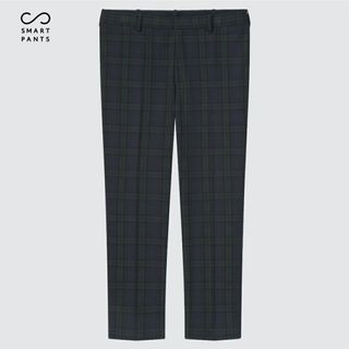 FREE SF | 01) UNIQLO MENS SMART ANKLE PANTS (2 WAY STRETCH,CHECK)