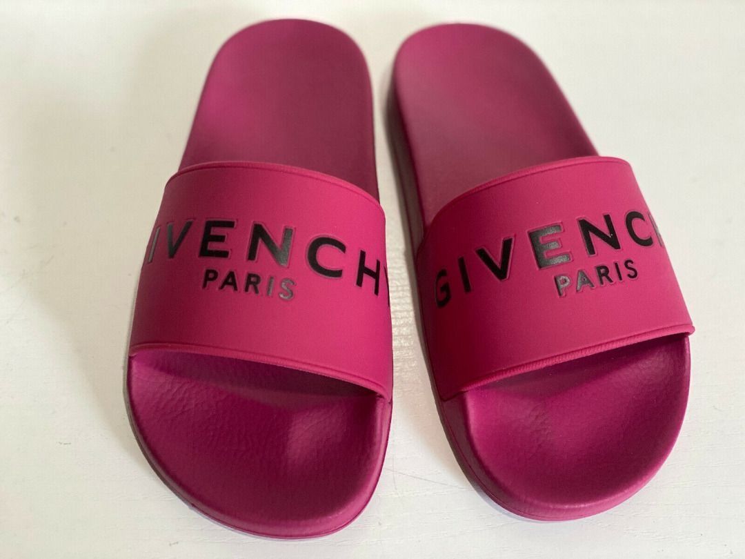 Fig pink givenchy slides sales