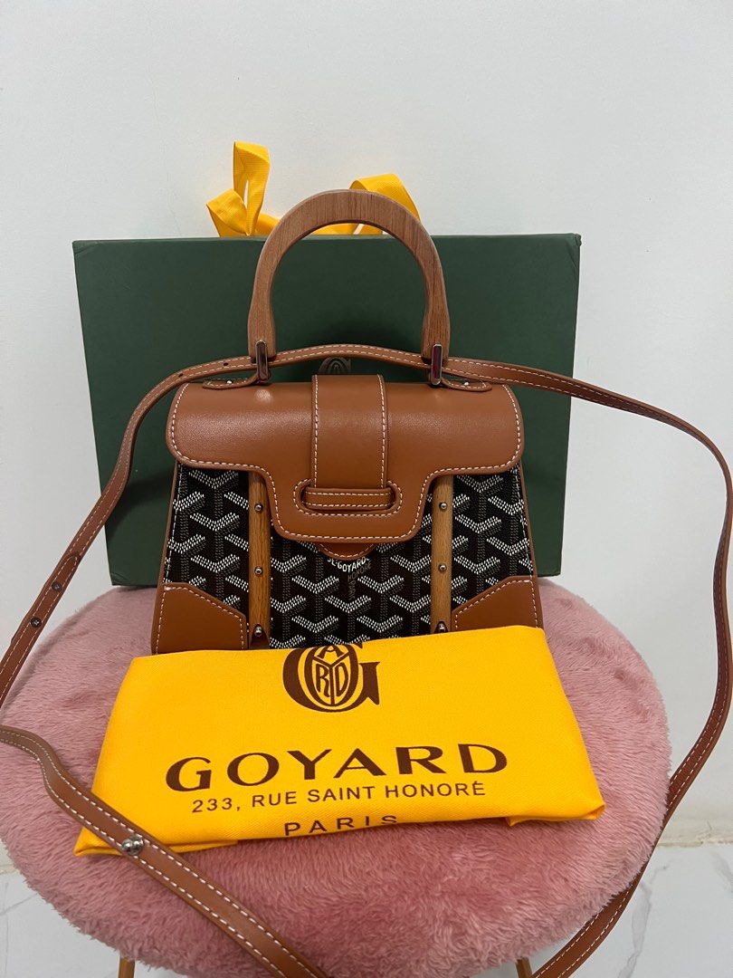 Goyard Bamboo Top Handle Bag Luxury Bags Wallets on Carousell
