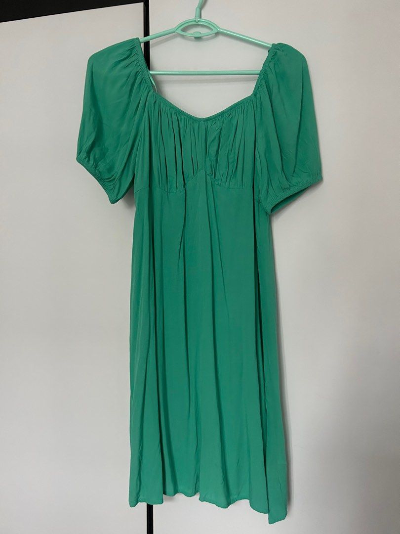 green primark dress PRIMARK. Green midi dress, size 38 – Hibuy market main image 0
