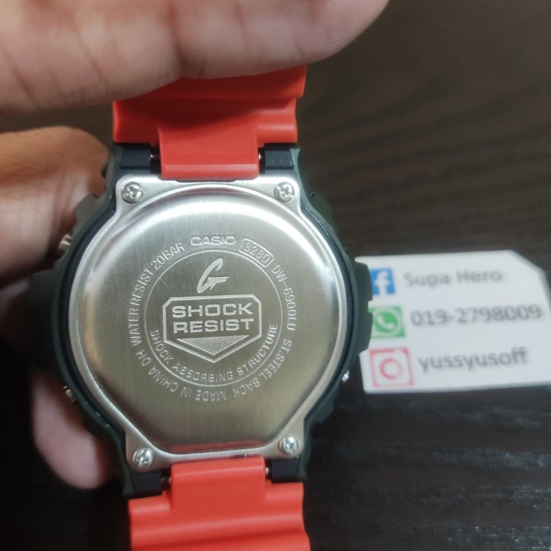 G Shock DW 6900 LU3 Men s Fashion Watches Accessories Watches on Carousell