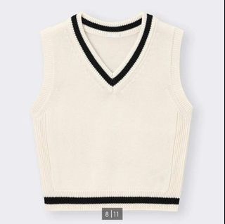 GU KNITTED VEST TOP
