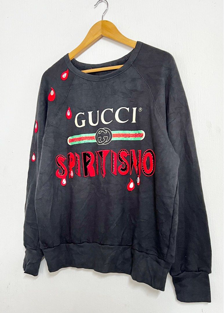 Gucci Spiritismo Logo Sweatshirt