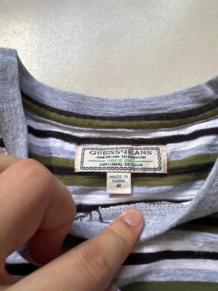 Guess jeans striped shop