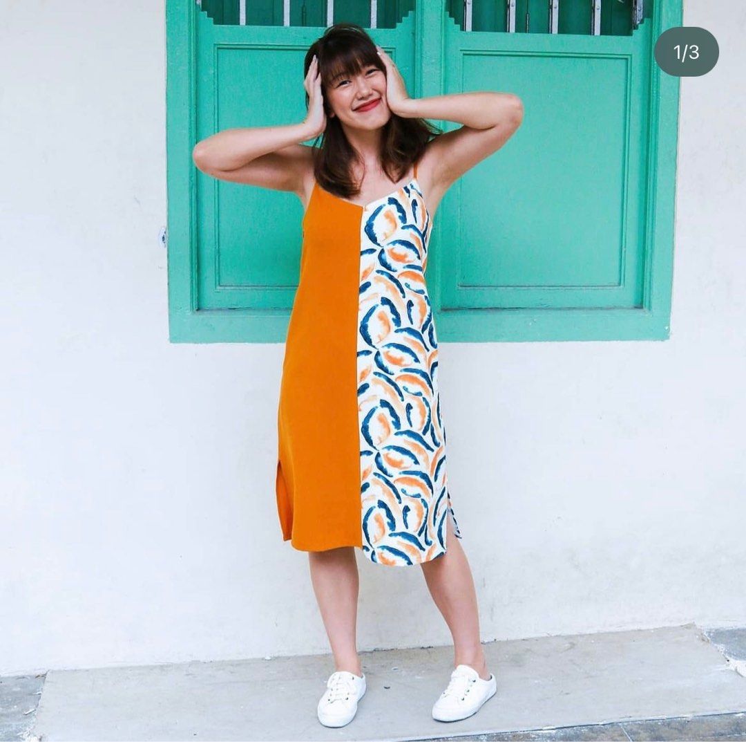 lunchmoney Half and Half Dress