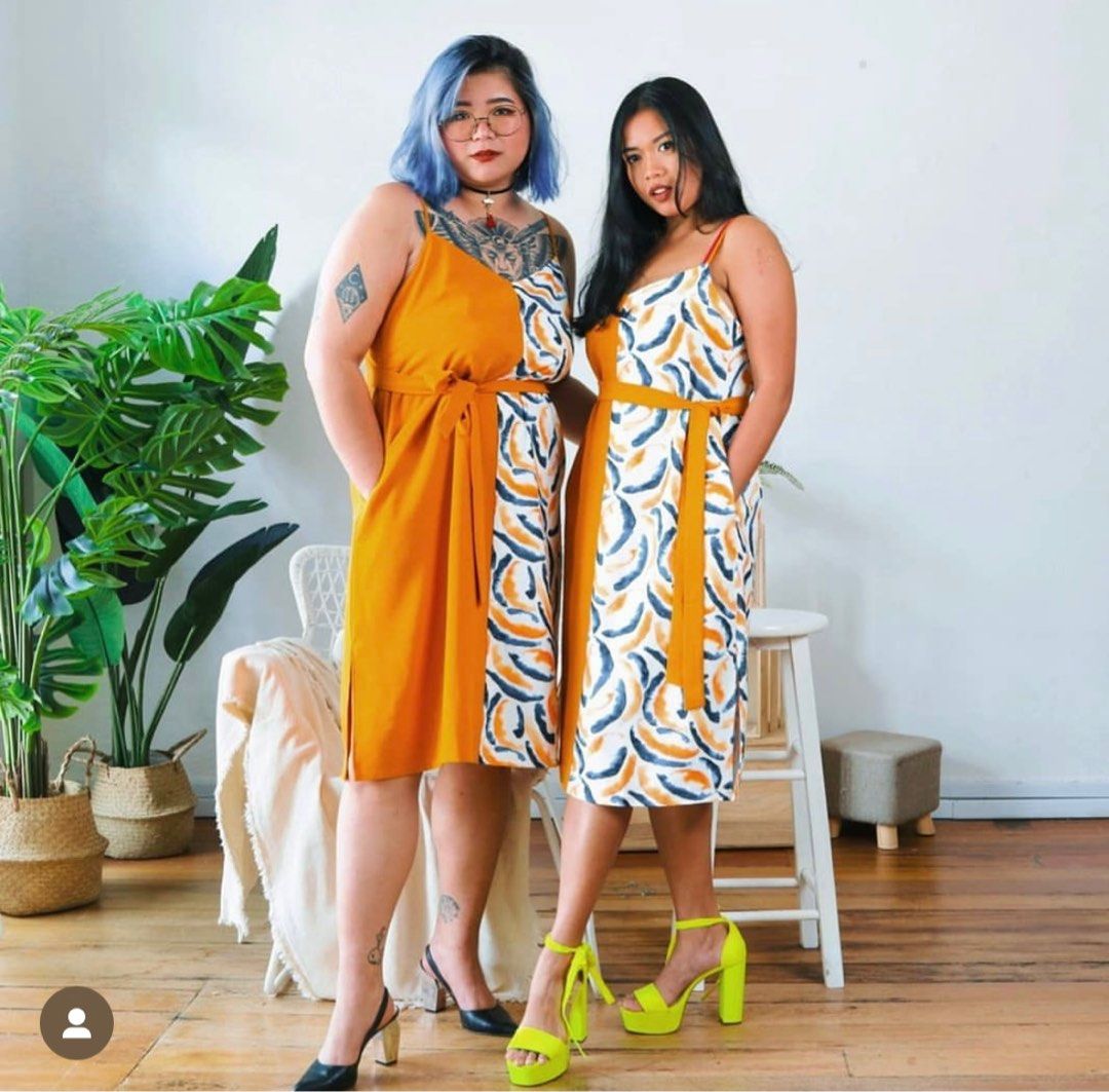 lunchmoney Half and Half Dress