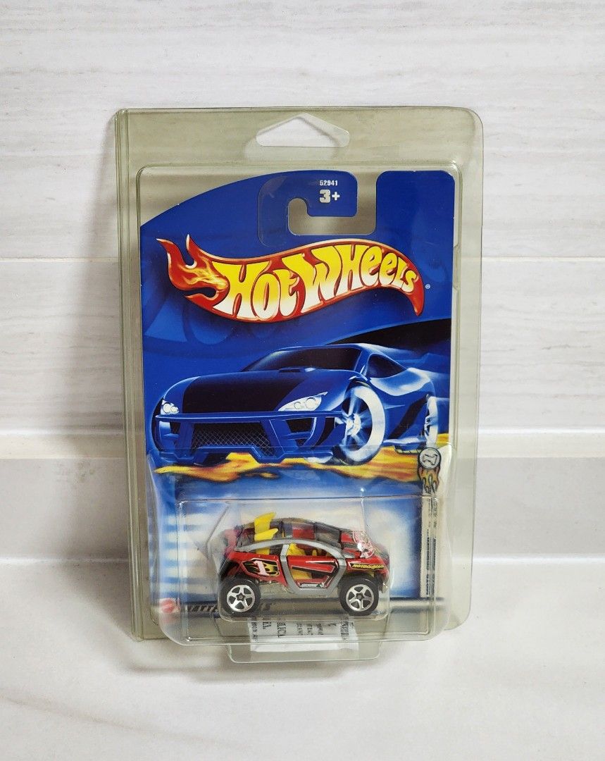 Hotwheels #43 Moto-Crossed Yellow Interior Year 2002 Rare Item