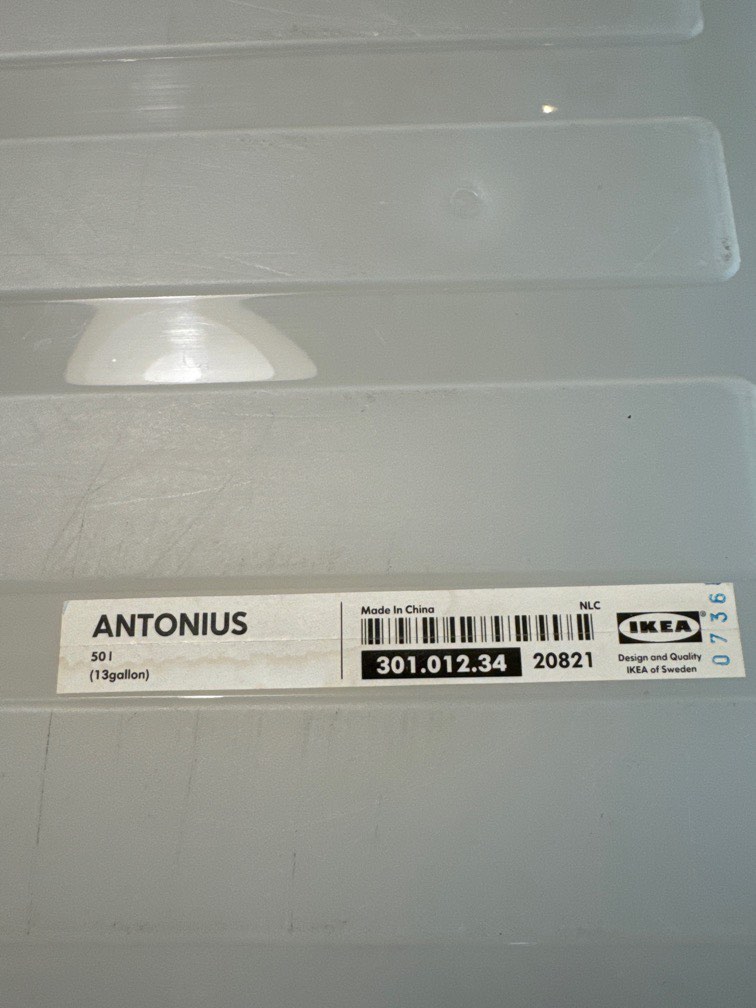IKEA Antonius Basket, Furniture & Home Living, Bathroom & Kitchen ...