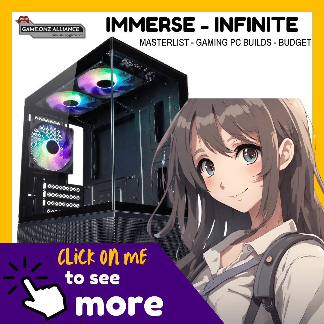 IMMERSE INFINITE DESKTOP GAMING PC MASTERLIST AMD