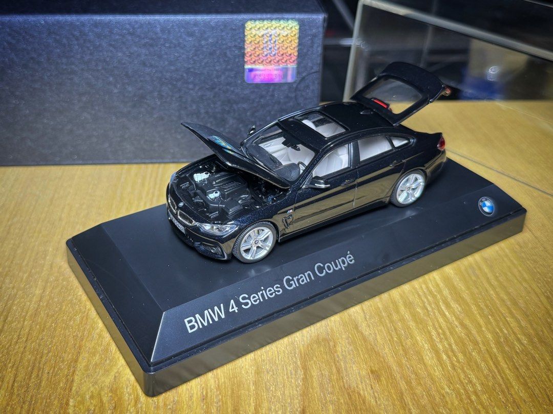 原廠精品Kyosho 1/43 BMW 4 er F36 420i 428i 435i Gran Coupe黑4GC 