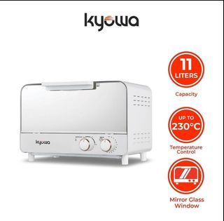 Kyowa Aesthetic White Oven Toaster