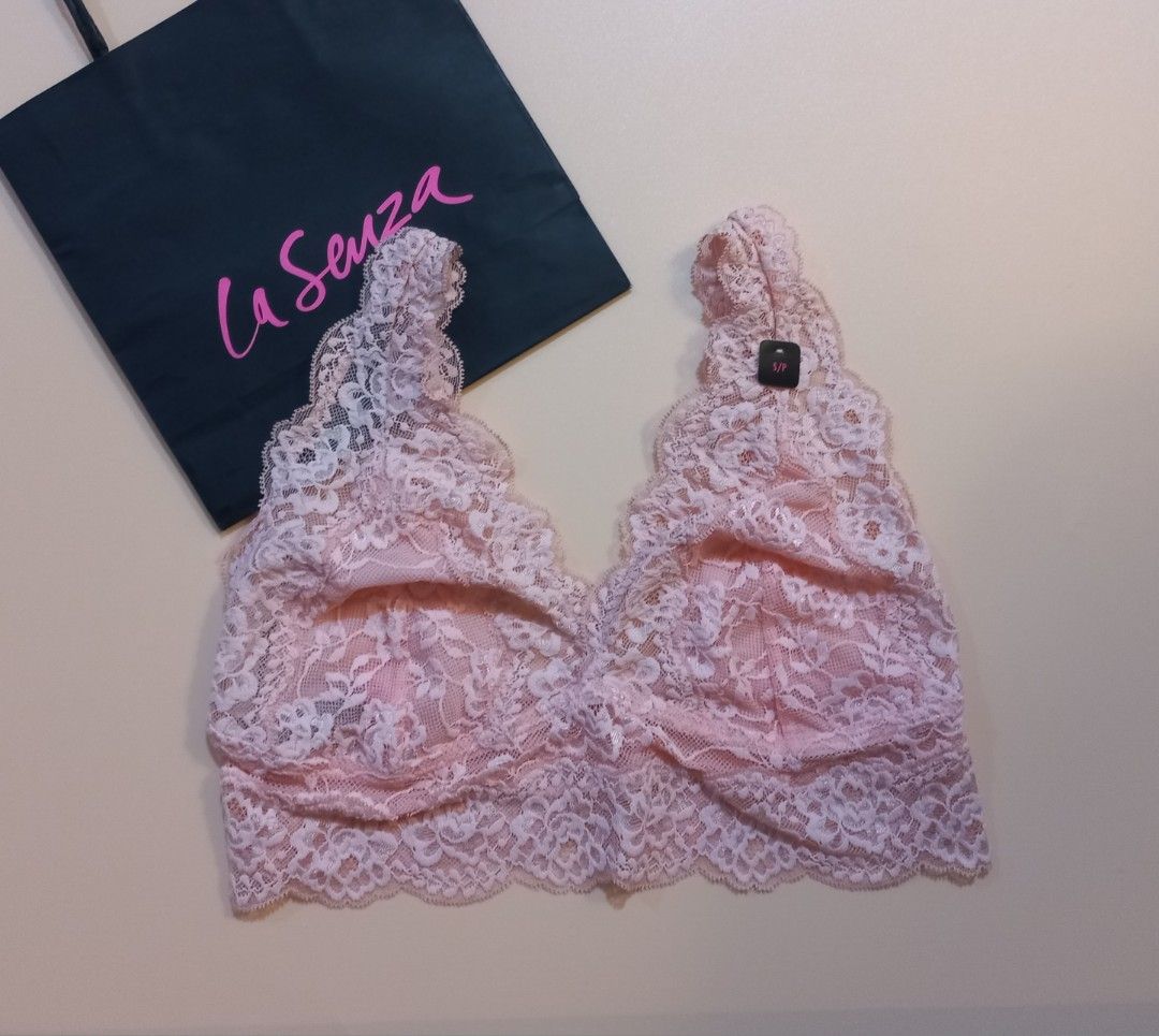 La Senza Brown Sugar Lace Bralette S