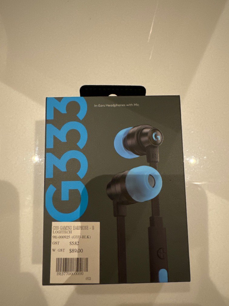 Logitech G333 Earpiece Audio Earphones on Carousell