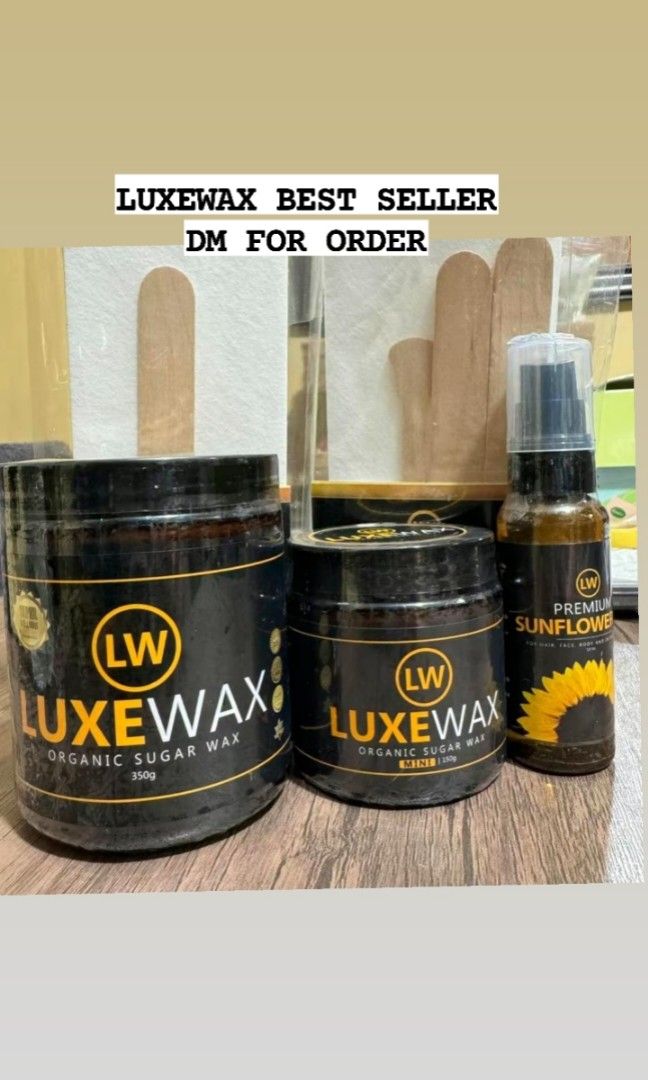 Luxe wax Organic Sugar wax (Category: Hair) located in Manila. Submitted by ziabebshoptique (Listing ID 1305551106, Image 3). Description: .