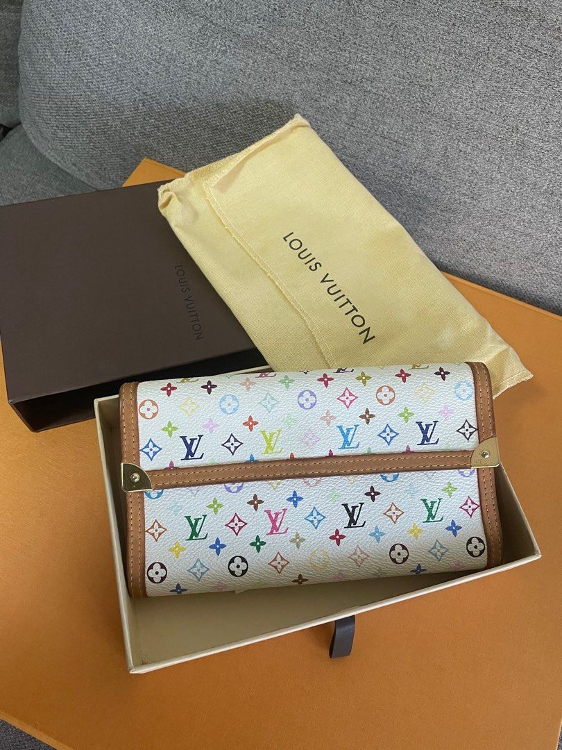 LV multicolor trifold wallet (Category: Luxury Bags & Wallets) located in Lipa City. Submitted by veavirrey (Listing ID 1305494487, Image 1). Description: .