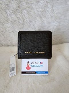Marc Jacobs Groove Mini Compact Wallet in Black