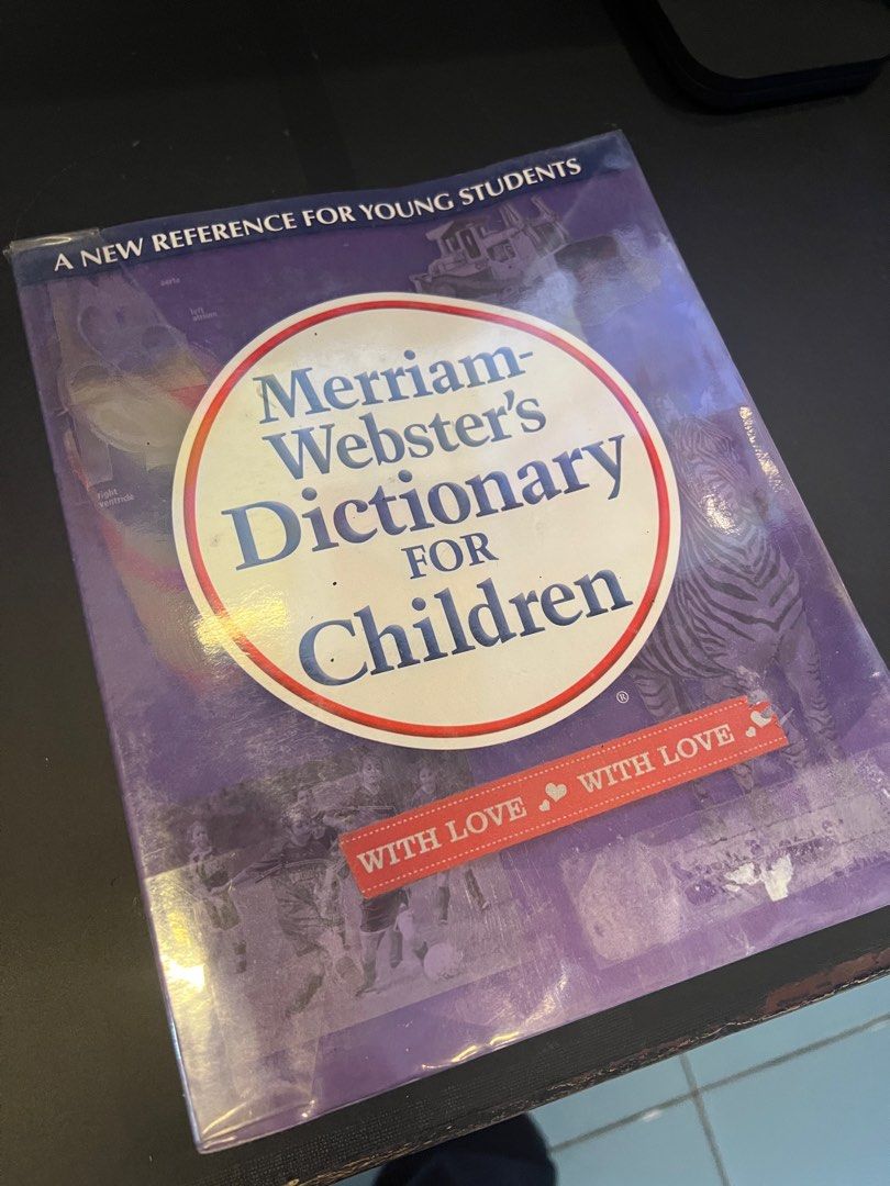 Merriam Webster Dictionary for Children (Category: Textbooks) located in Quezon City. Submitted by b.caster (Listing ID 1305564703, Image 1). Description: used by grade 5 to grade 10 Children dictionary.