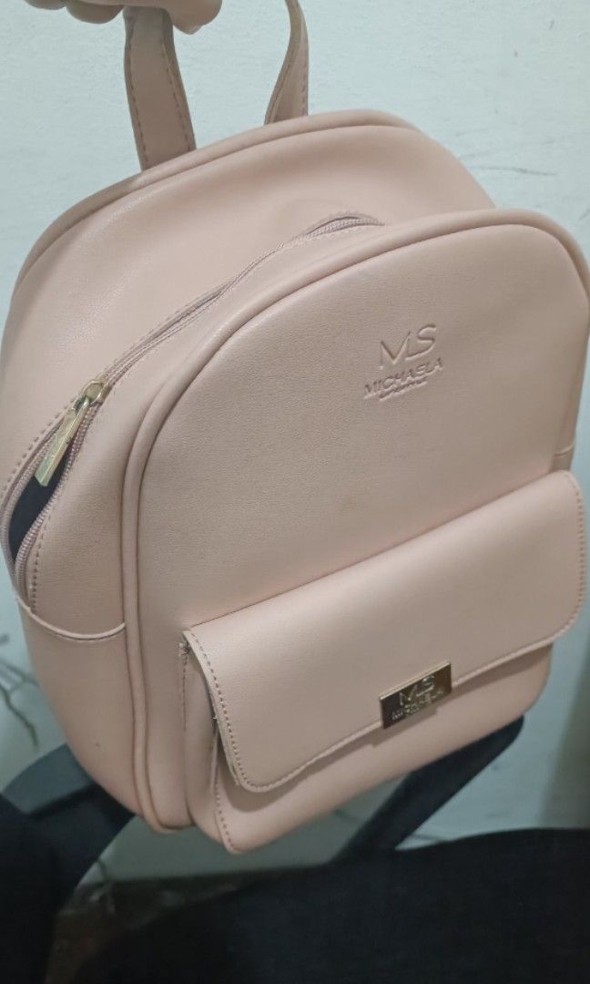 Michaela Lifestyle Bag backpack nude pink Women s Fashion Bags Wallets Backpacks on Carousell